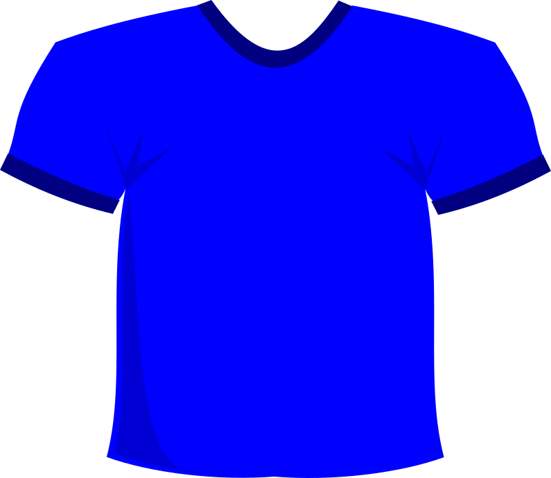 Shirt Blue By Stevepetmonkey   A Simple Tee Shirt In Blue