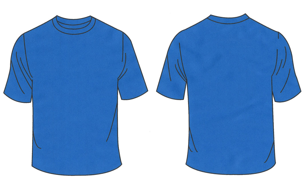 Shirt Template Blue Free Cliparts That You Can Download To You