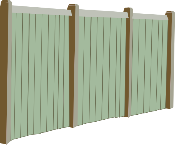 Wood Fence Clip Art At Clker Com   Vector Clip Art Online Royalty    