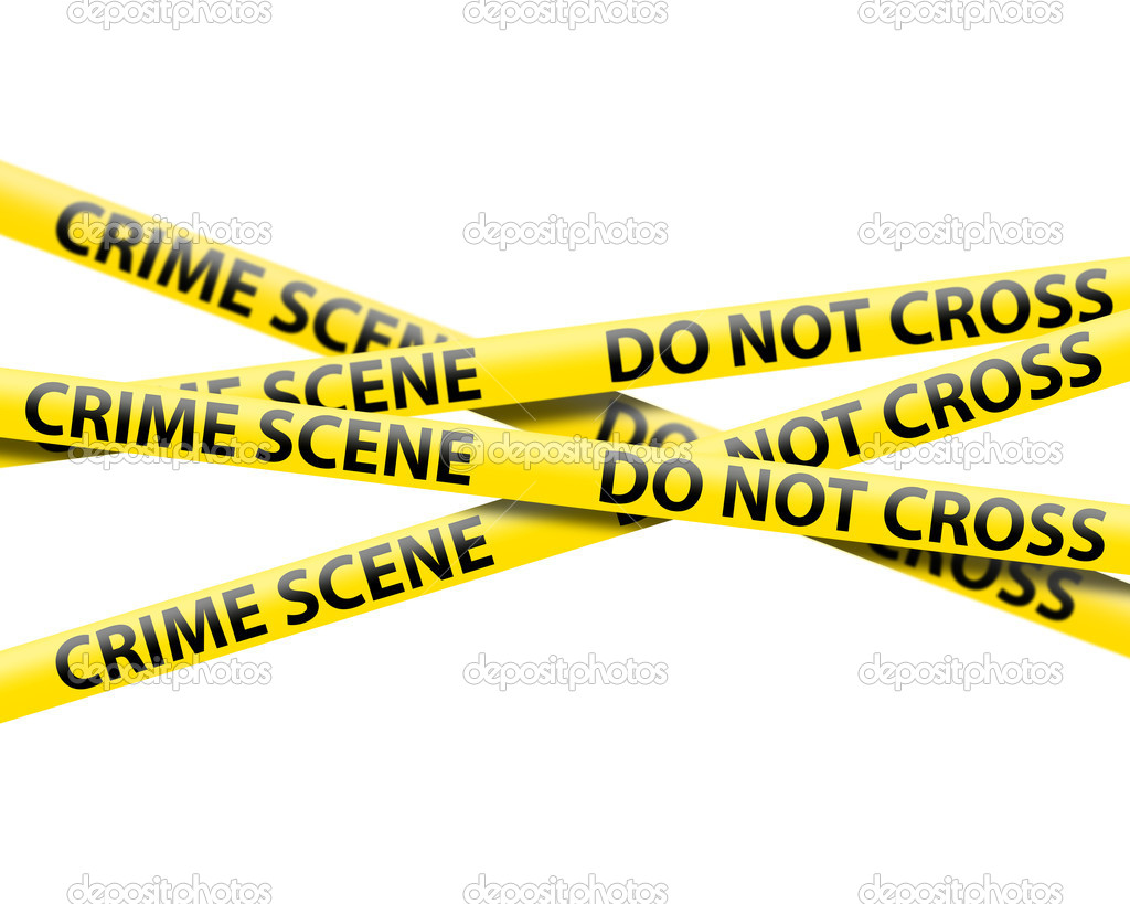 Crime Scene Tape   Stock Photo   Devke  4583300