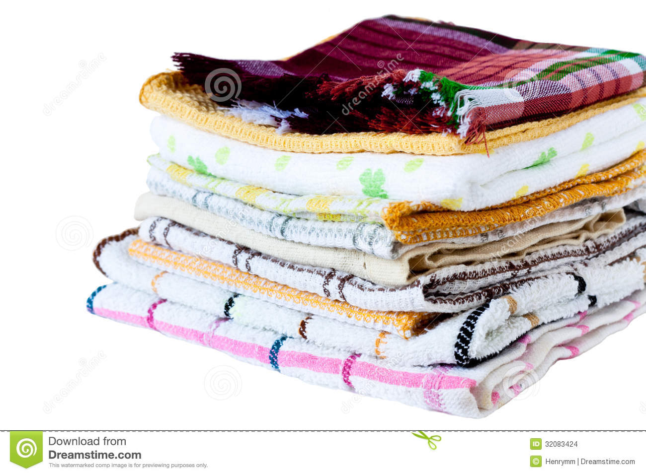 Dish Towel Stock Images   Image  32083424