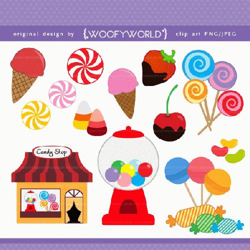 My Grafico  Candy Shop Clipart