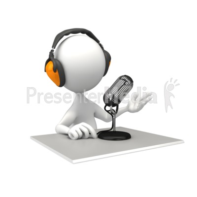 Podcasting   Science And Technology   Great Clipart For Presentations    