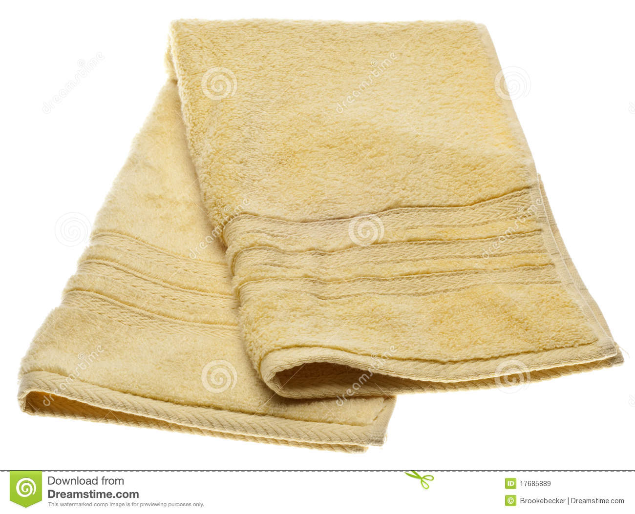 Yellow Kitchen Dish Towel Royalty Free Stock Images   Image  17685889