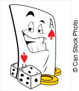 Poker Face Vektor Clipart Und Illustrationen