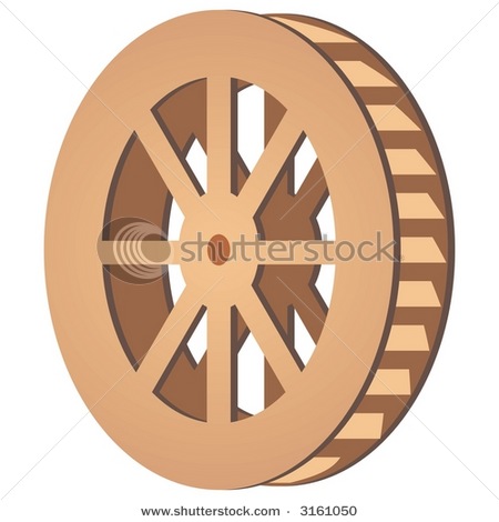Stock Vector Mill Wheel   Free Images At Clker Com   Vector Clip Art    