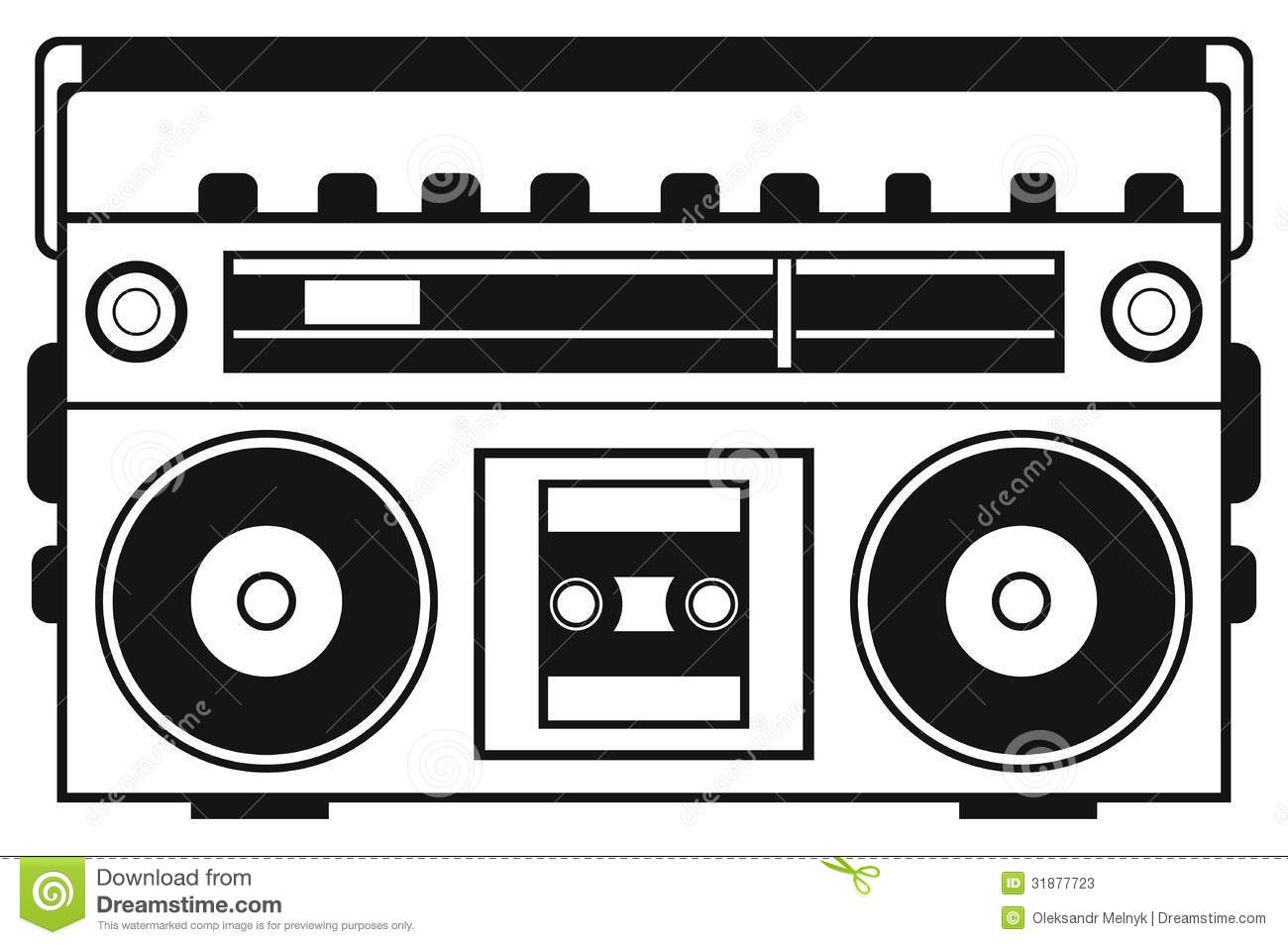 Boombox Clipart Repinlikeview Pic