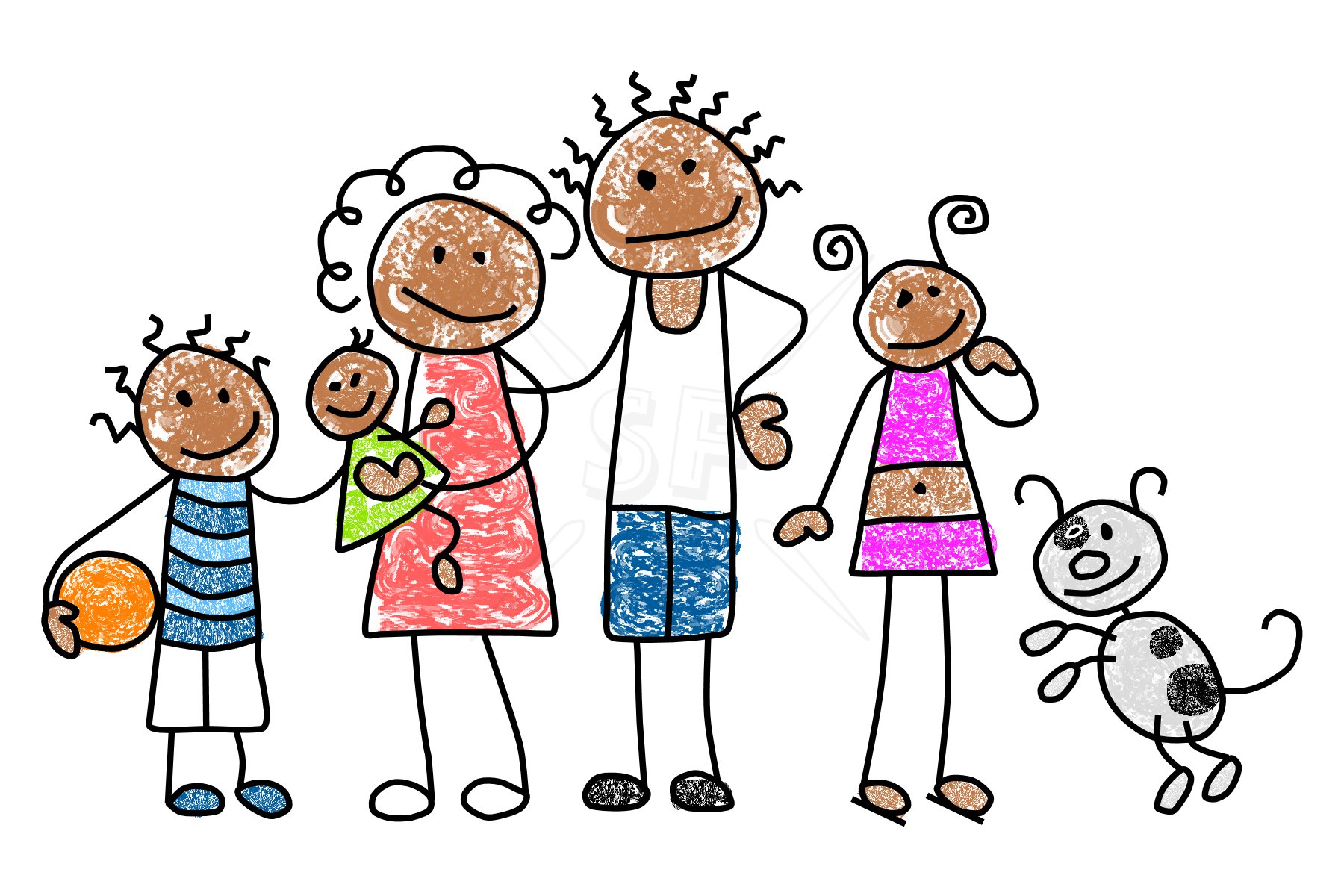Family Clipart 3 People   Clipart Panda   Free Clipart Images