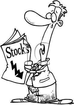 Investor Or Trader Losing Money In The Stock Market   Royalty Free