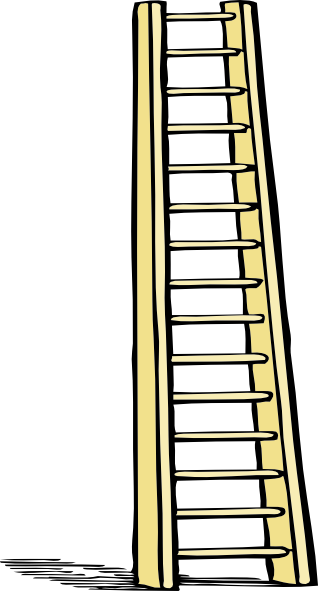 Ladder Plain Clip Art At Clker Com   Vector Clip Art Online Royalty