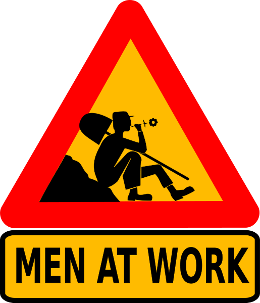 Men At Work Clipart Vector Clip Art Online Royalty Free Design