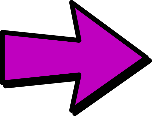 Purple Right Arrow Clip Art At Clker Com   Vector Clip Art Online