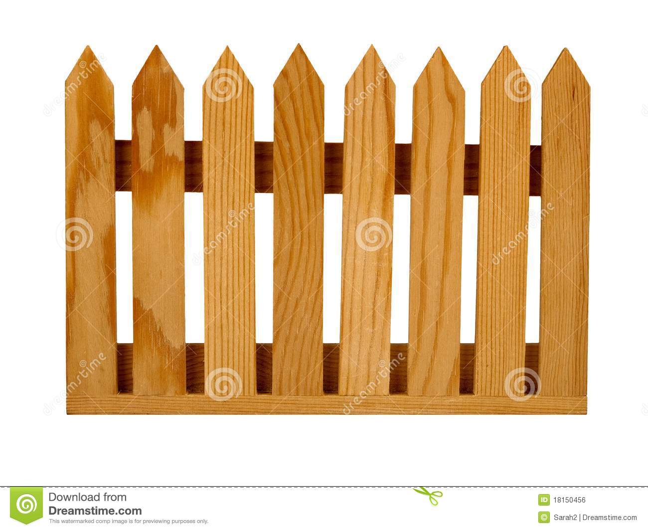 Picket Fence Clipart   Cliparthut   Free Clipart
