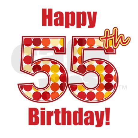 There Is 25 Happy 55th Birthday   Free Cliparts All Used For Free