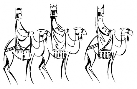 Three Kings Day Coloring Pages