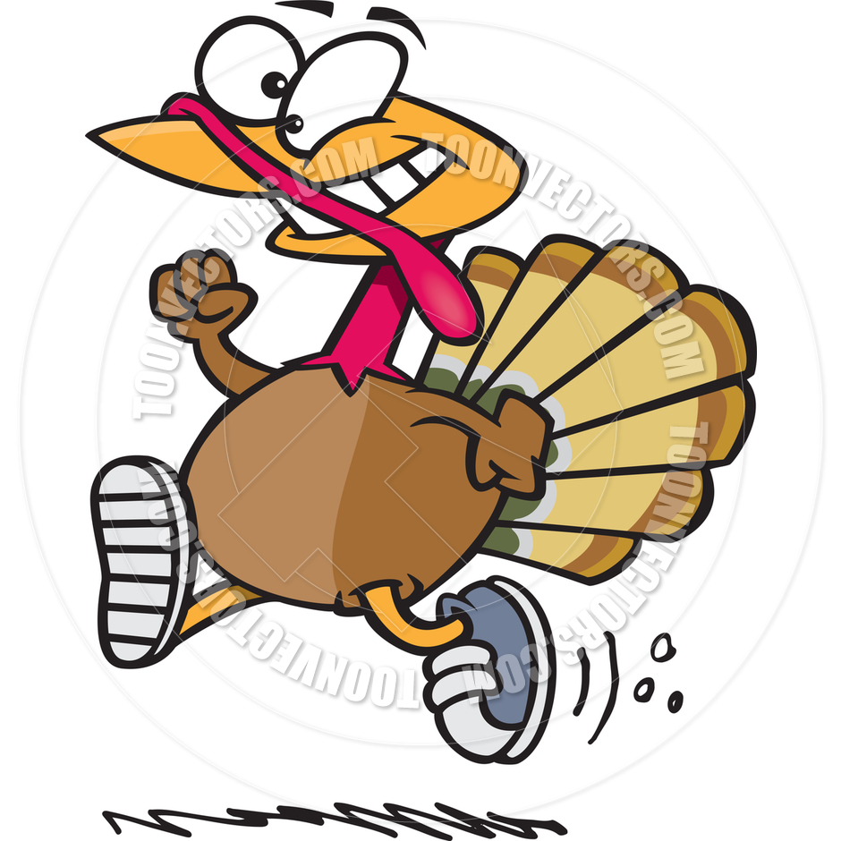 Turkey Running Clipart Pictures
