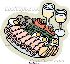 Finger Food Clipart Appetizer Tray Pic  14