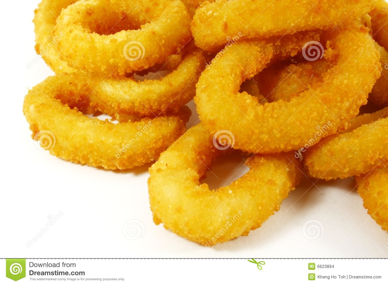 Onion Rings Stock Images   Image  6623894