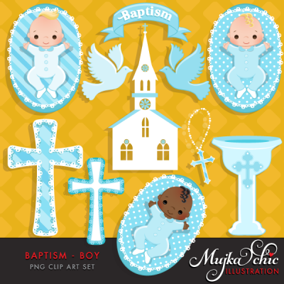 Home   Cliparts   Baptism Baby Boy Clipart