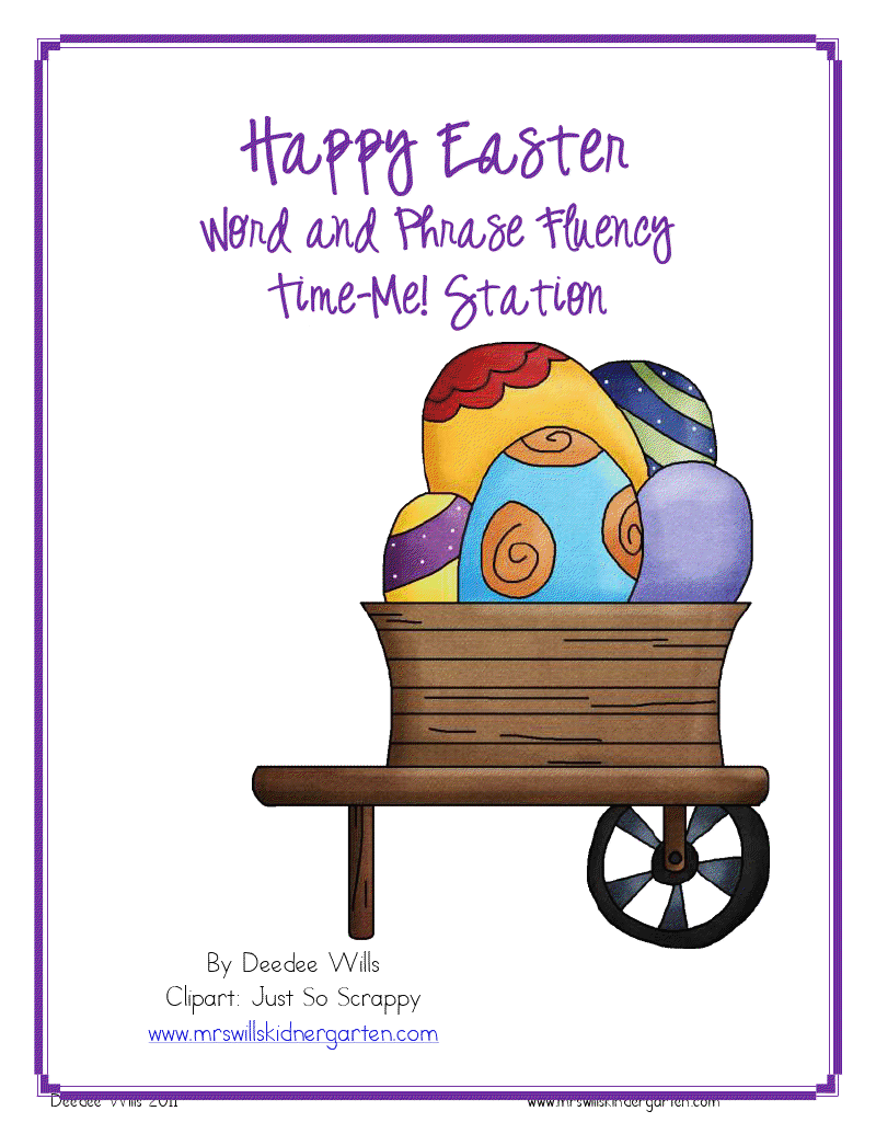     Kiddos I Thought I Would Add Some Easter Themed Clip Art And Wah Lah