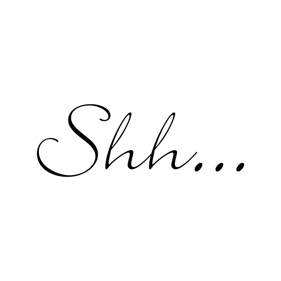 Shhhhhh Clip Art Shhh Sign Clip