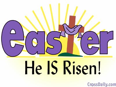 He Is Risen Cross Clipart The Wood Of The Cross  Richard