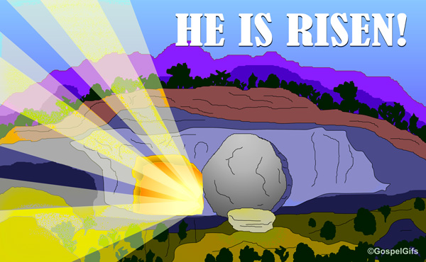 He Is Risen    Free Christian Graphic