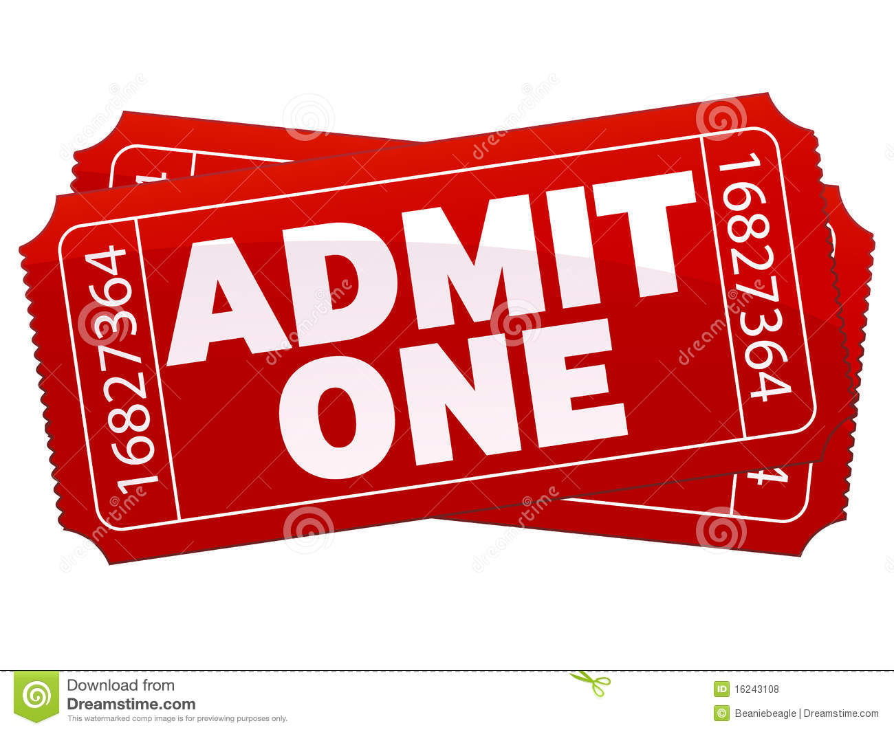 Theater Tickets Royalty Free Stock Photos   Image  16243108