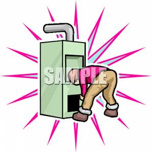 Heater Furnace   Royalty Free Clipart Picture
