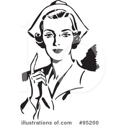 Nurse Clipart  95200 By Bestvector   Royalty Free  Rf  Stock