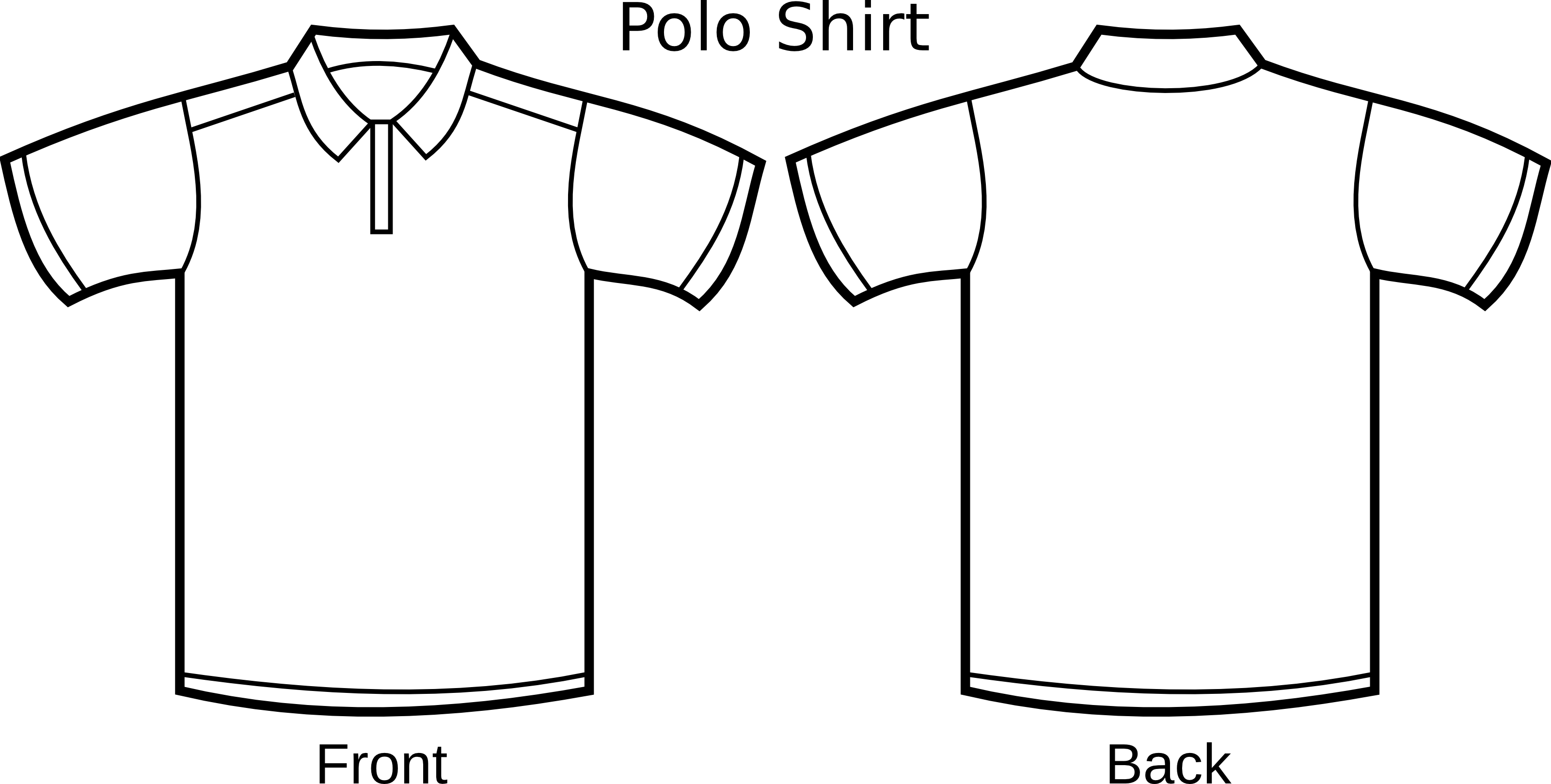 Free Polo Shirt Template Clipart Illustration   Free Images At Clker