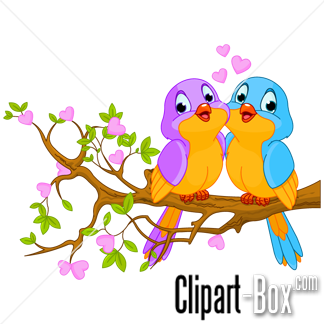 Related Birds Couple Cliparts  