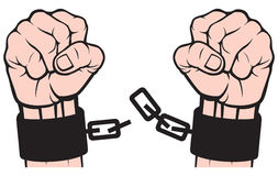 Security Lock Chains Broken Stock Vectors Illustrations   Clipart