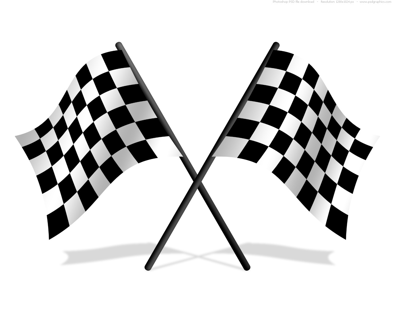 Checkered Flags Psd Icon   Psdgraphics