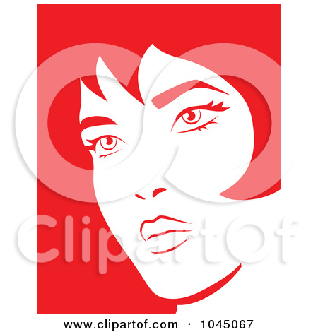 Women Crying Faces Clipart