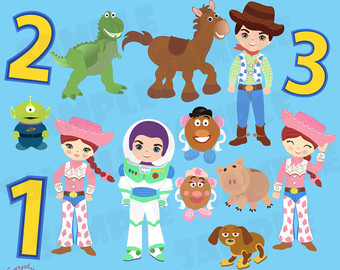 Popular Items For Toy Story Clip Art On Etsy