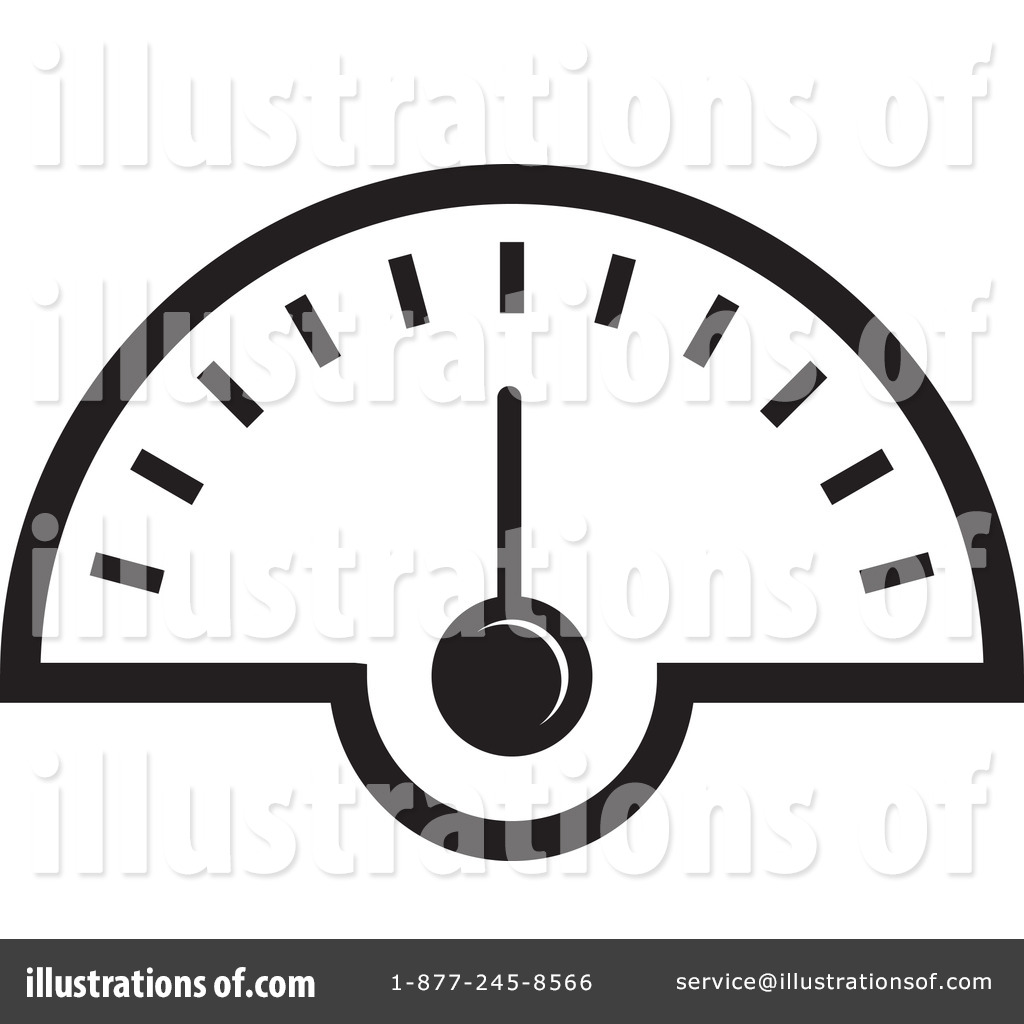 Speedometer Clipart  1242517   Illustration By Lal Perera