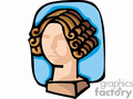Wig Of Lady Clipart