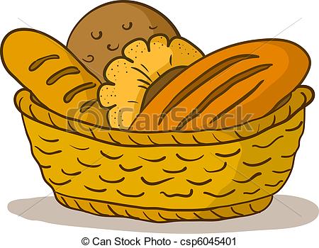 Bread Loafs And Rolls    Csp6045401   Search Clipart Illustration