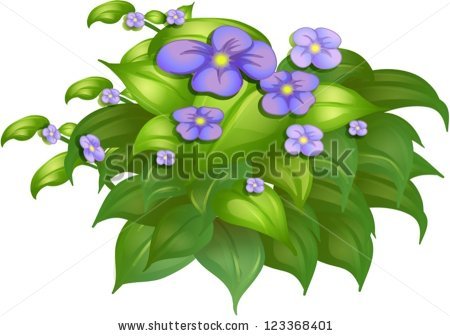 Flower Bush Clipart