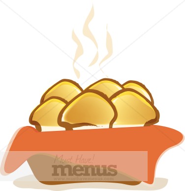 Png Eps Tweet Dinner Rolls Clipart Steaming Hot These Dinner Rolls