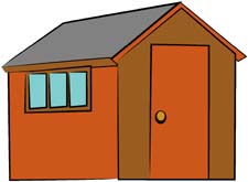 Garden Shed Clipart Shed Clipart