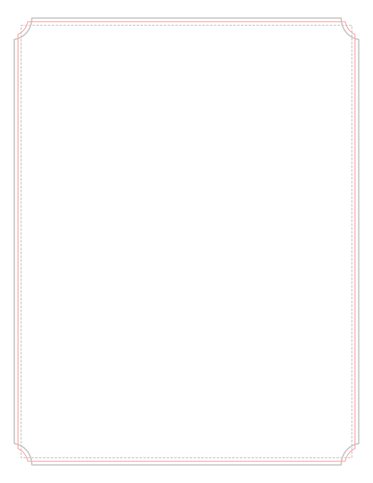 Pink Scalloped Corner Border Full 8 5 X 11 Border Simply Right Click