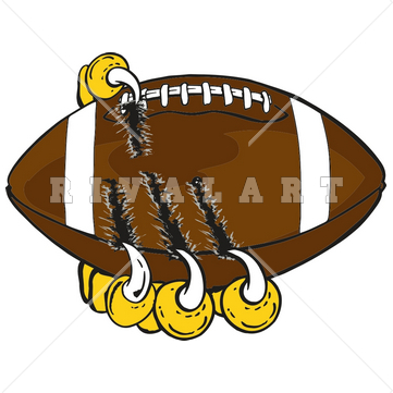 Tiger Claw Football Clipart Tiger Claw Football Clipart