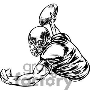 31 Quarterback Clip Art Images