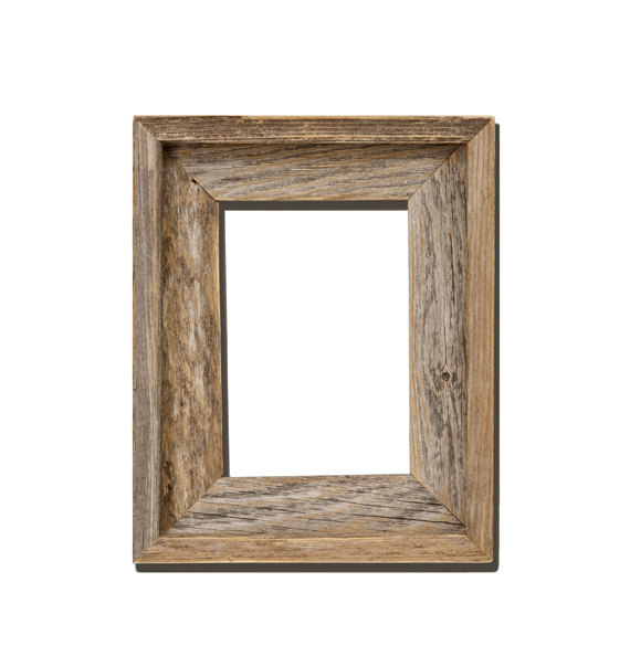 Frames   Barnwood Reclaimed Wood Open Frame  No Glass Or Back