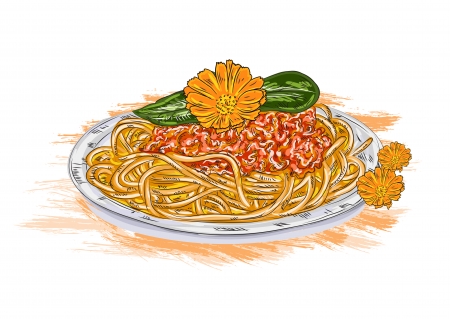 Home   Abstract   Meat Vector Spaghetti Whith Tomato Sauce