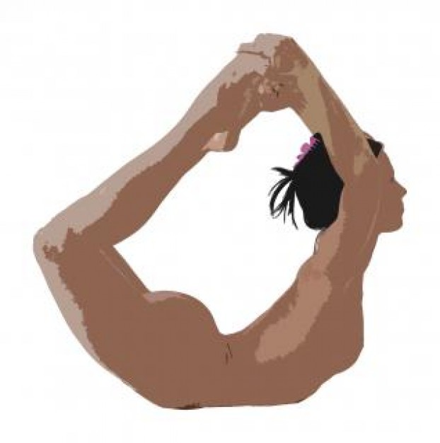 Yoga Pose Clipart Flexibility Yoga Photo   Free Download