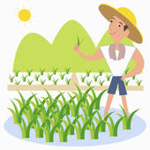 Farmer Illustrations And Clip Art  14510 Farmer Royalty Free