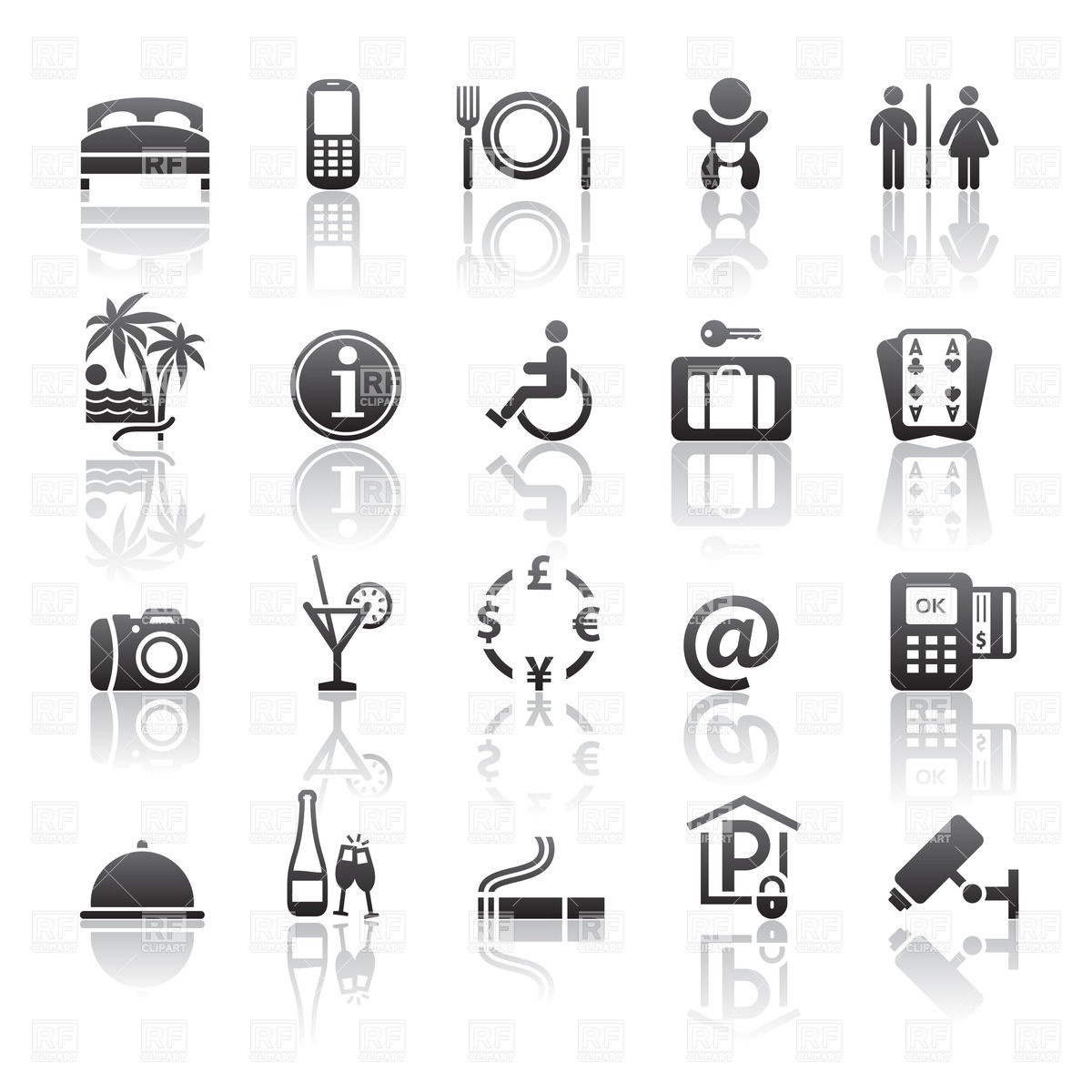 Services Icons 17965 Download Royalty Free Vector Clipart  Eps